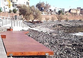 Imagen de archivo de la zona de Risco Verde, en Arinaga.