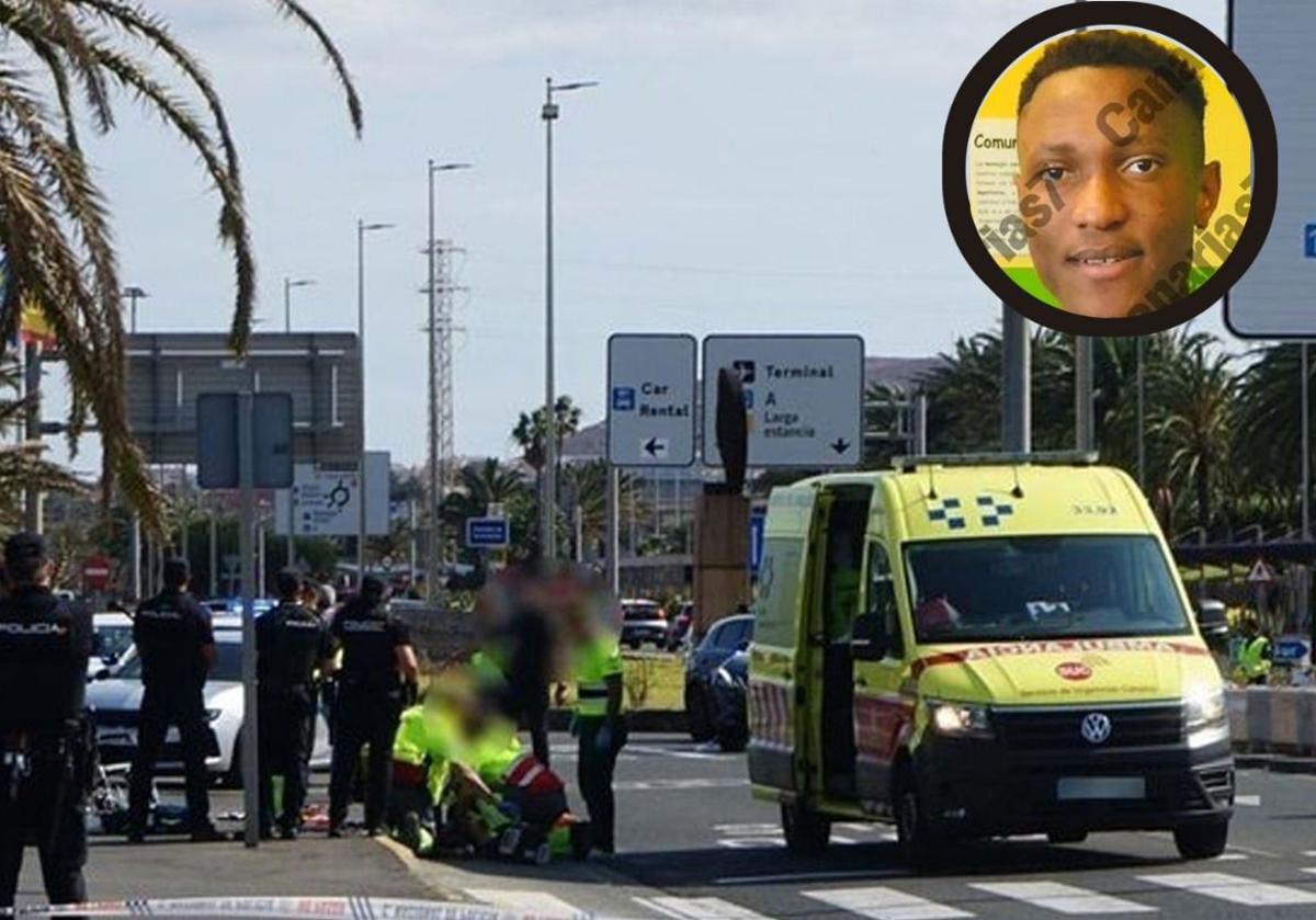 Un amigo del joven abatido en el Aeropuerto de Gran Canaria: «Nos enteramos de la noticia por la Policía. Me enfadé mucho»