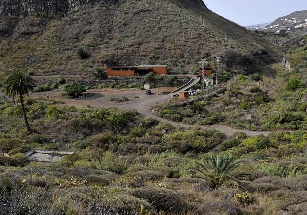 Imagen de archivo del barranco Guiniguada.