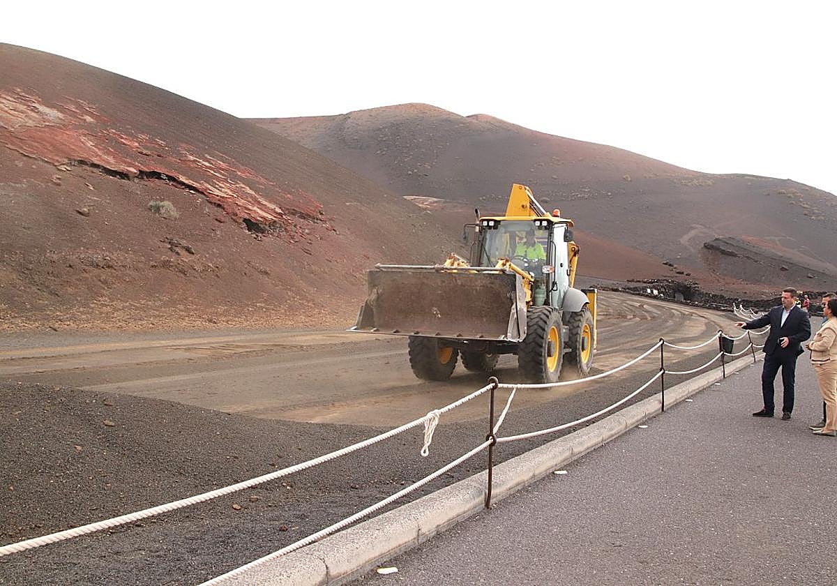 Mejoras en el echadero de camellos.