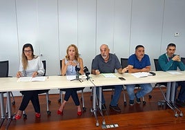 Imagen reciente de los representantes de las organizaciones sindicales de Administración de Canarias.