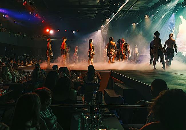 Show Dinner Origen en la Sala Scala.