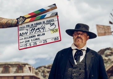 Jorge Sanz protagoniza el rodaje de 'Por un puñado de frases' en Gran Canaria