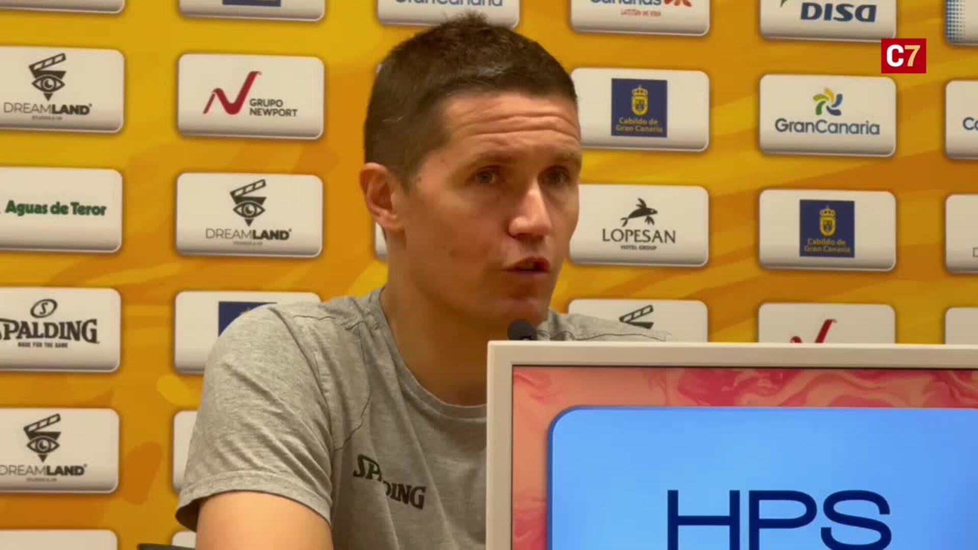 El entrenador del Dreamland Gran Canaria analizó el encuentro liguero contra el Río Breogán