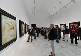 Exposición en el Museo Reina Sofía de obras de Néstor Martín Fernández de la Torre.