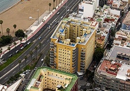 Vista de la ciudad de Las Palmas de Gran Canaria.