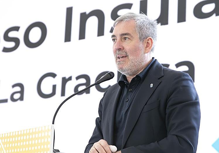 Intervención de Fernando Clavijo al inicio del congreso.