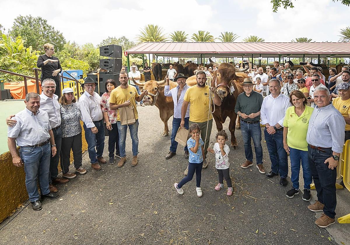 Azucena y Marinero, los ganadores que pusieron el broche a la feria.