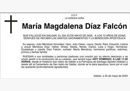 María Magdalena Díaz Falcón