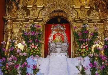 La Virgen del Pino baja del camarín para viajar a la Catedral