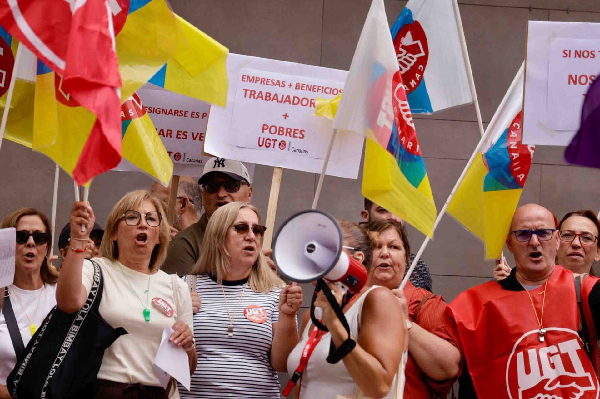 El paro parcial del comercio en Mesa y López por sueldos dignos, en imágenes