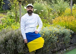 Jorge Molero, en Valleseco.