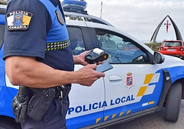 Imagen de archivo de una actuación de la Policía Local.