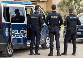 Imagen de una intervención de la Policía Nacional.