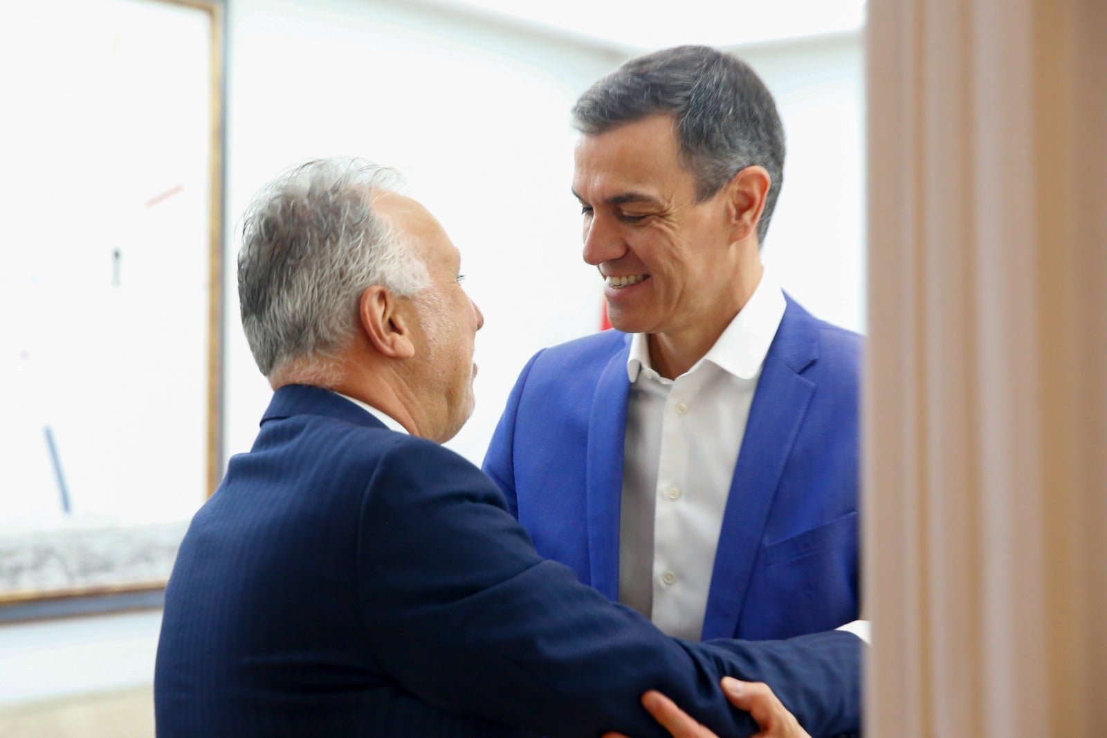 El ministro de Política Territorial, Ángel Víctor Torres, se ha reunido este martes con el presidente del Gobierno, Pedro Sánchez.