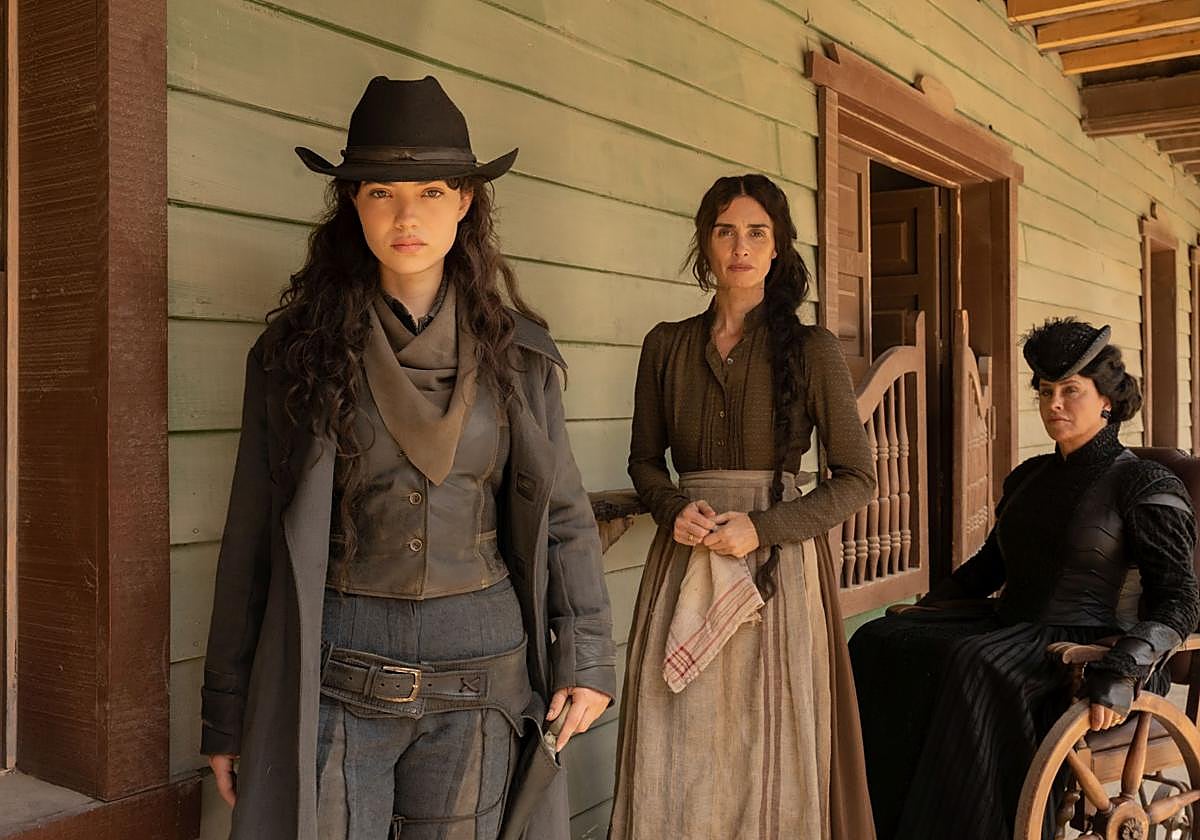 Las protagonistas del filme.