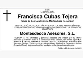 Francisca Cubas Tejera
