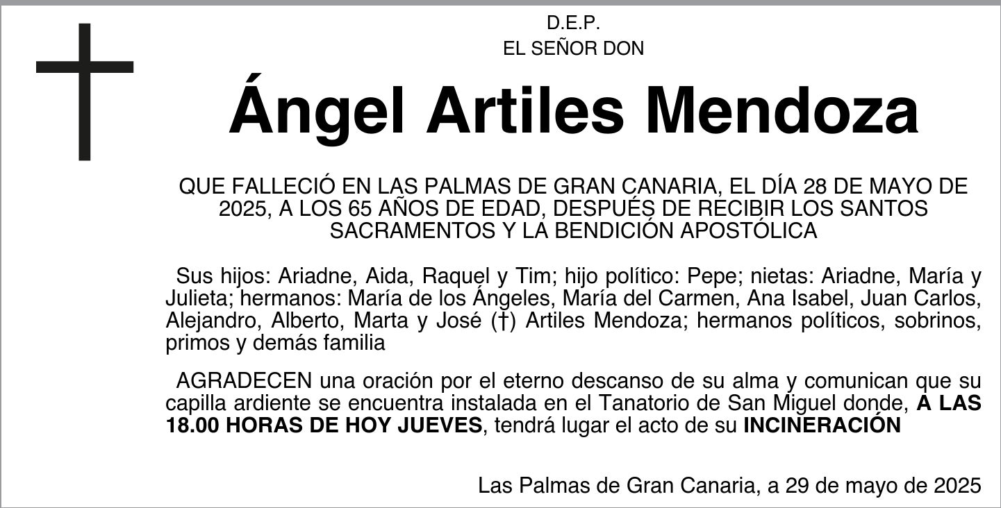 Ángel Artiles Mendoza