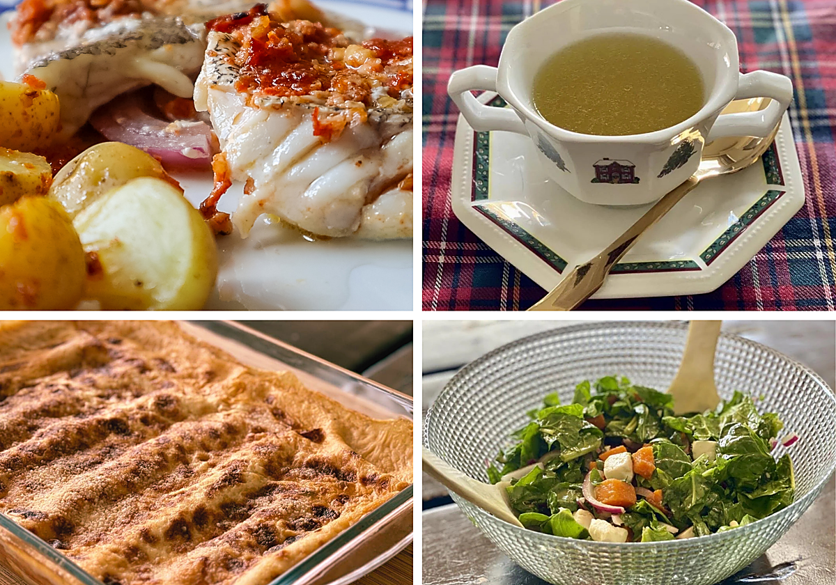 Menú semanal del 2 al 6 de junio