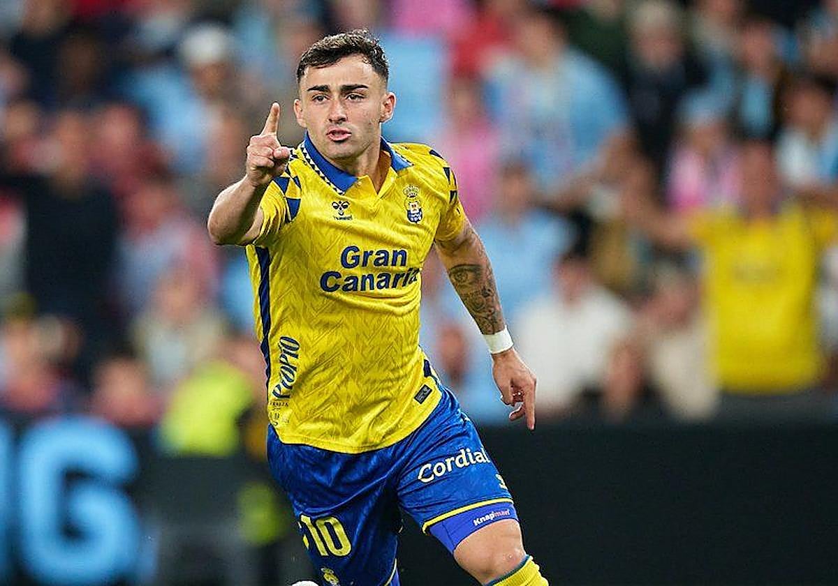 Moleiro celebra uno de los seis goles que anotó en la temporada recién finalizada.