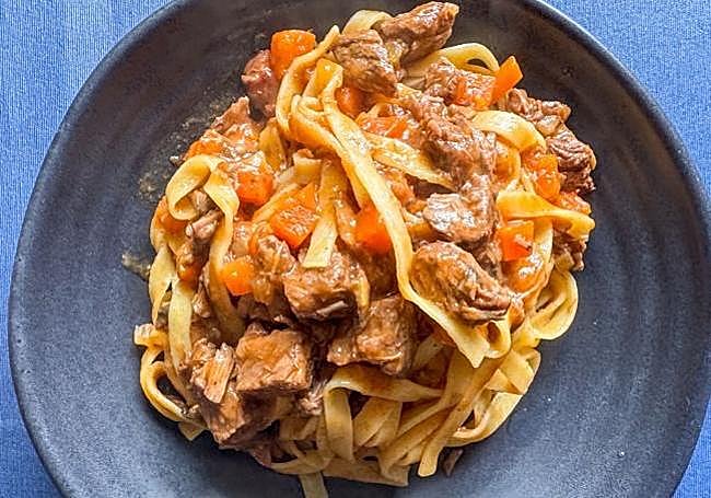 Boloñesa para almorzar el jueves