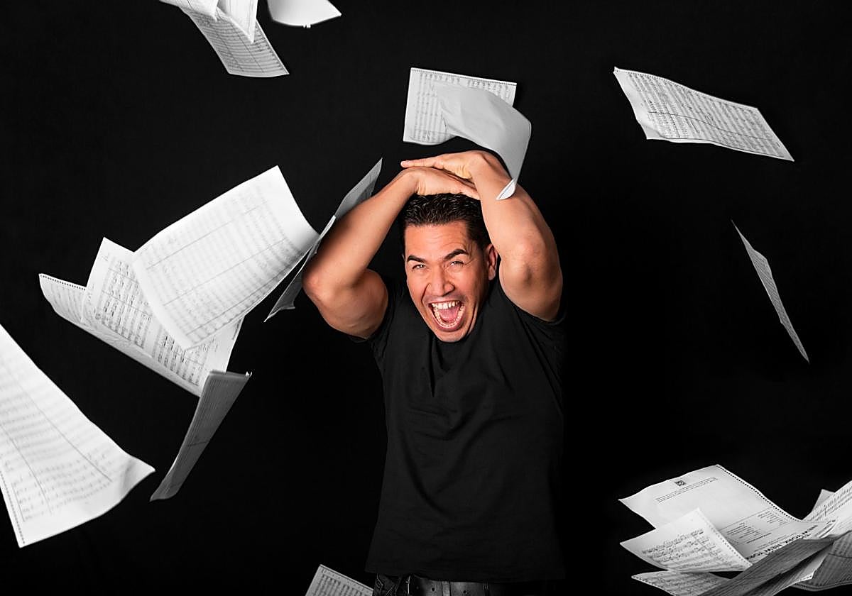 El director grancanario Rafael Sánchez-Araña.