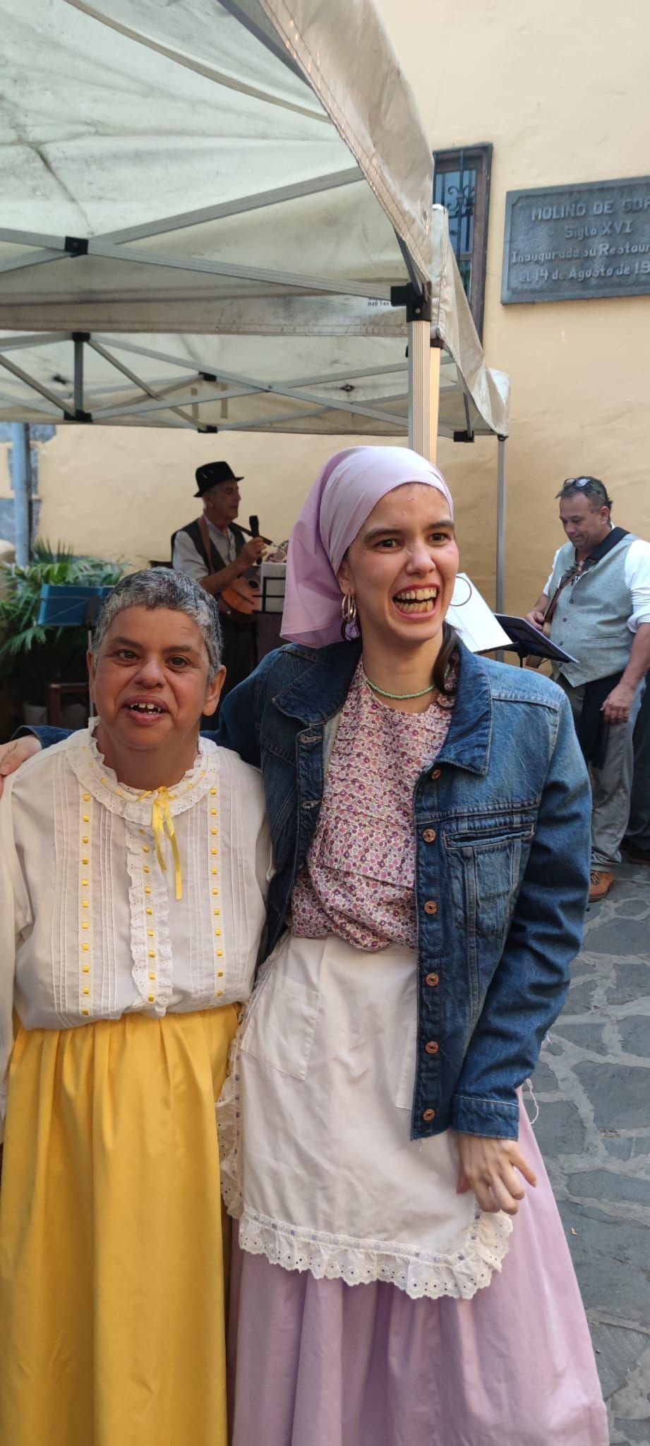 Día de Canarias en el centro ocupacional de Firgas