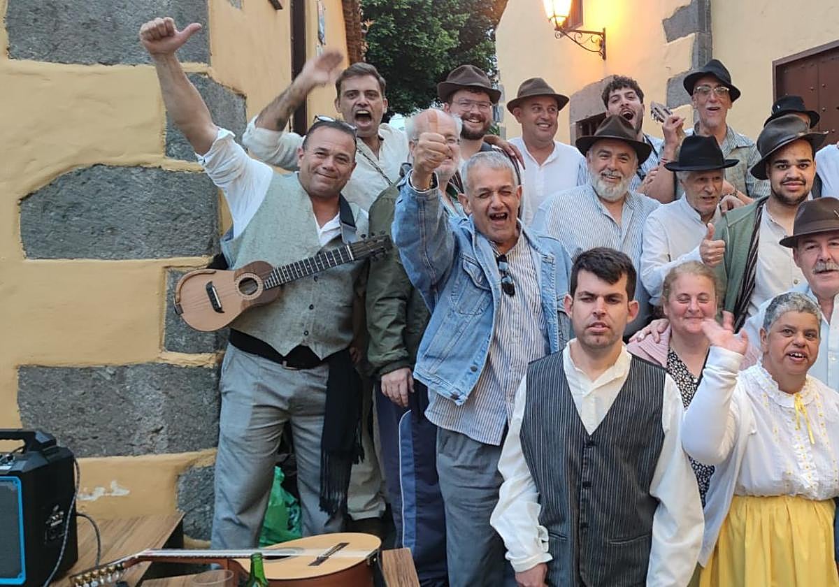 Día de Canarias en el centro ocupacional de Firgas