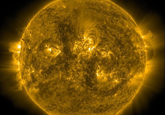 Imagen captada por la NASA en el día de hoy.