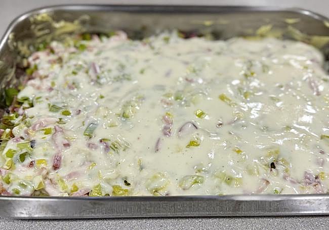 Cubrimos con la bechamel