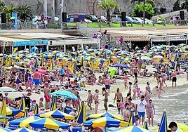 Imagen de archivo de la playa de Amadores.