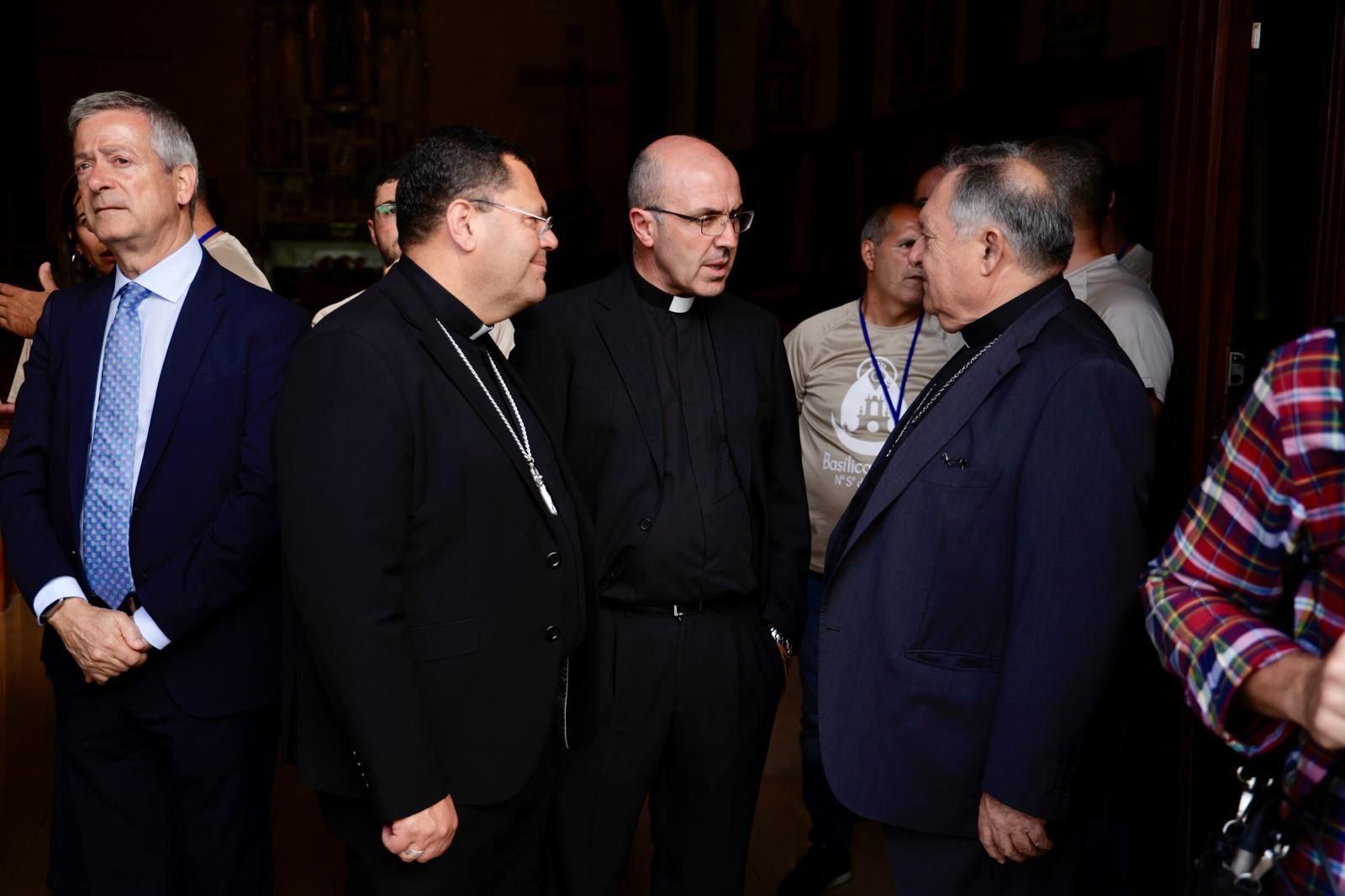 La Virgen del Pino sale a la plaza de San Rafael