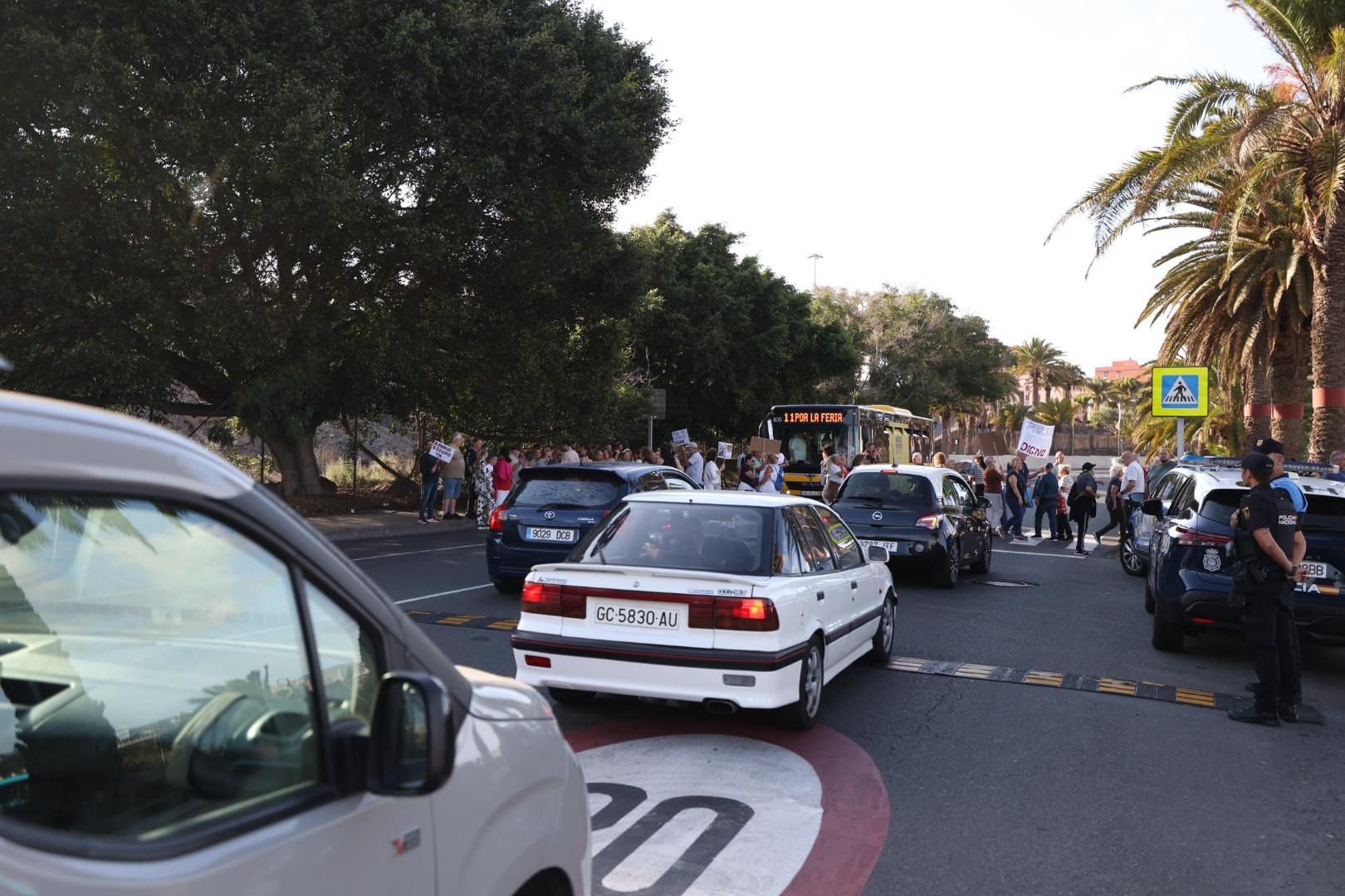 Ciudad Alta protesta por «el abandono» que sufre «desde hace 35 años»