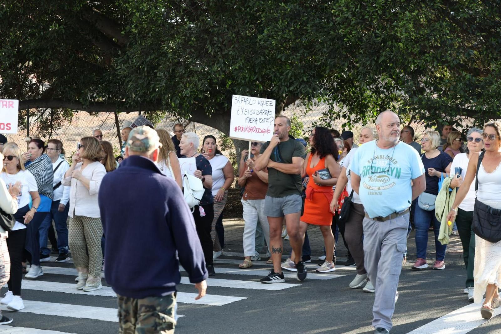 Ciudad Alta protesta por «el abandono» que sufre «desde hace 35 años»