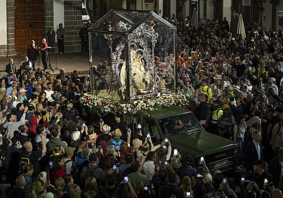 La Virgen del Pino llegará este jueves a Telde.