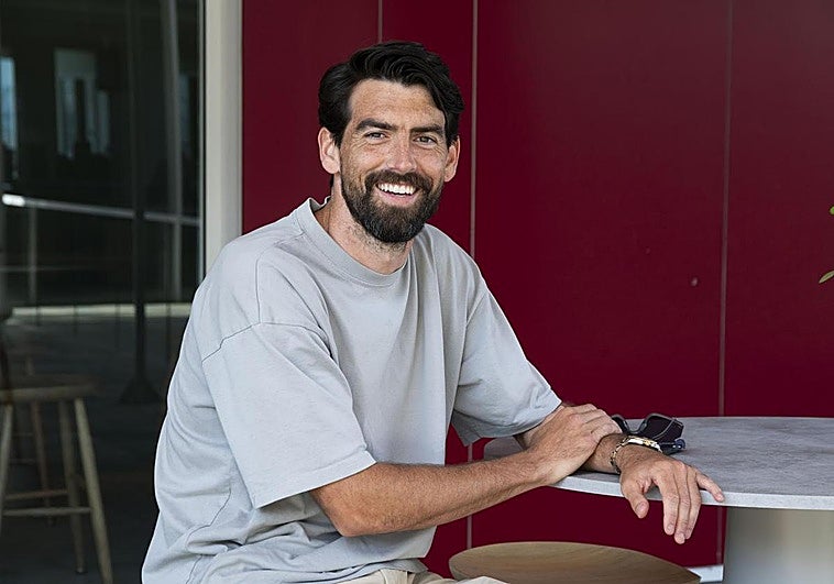 Jonathan Quintero sonríe durante la entrevista en CANARIAS7.