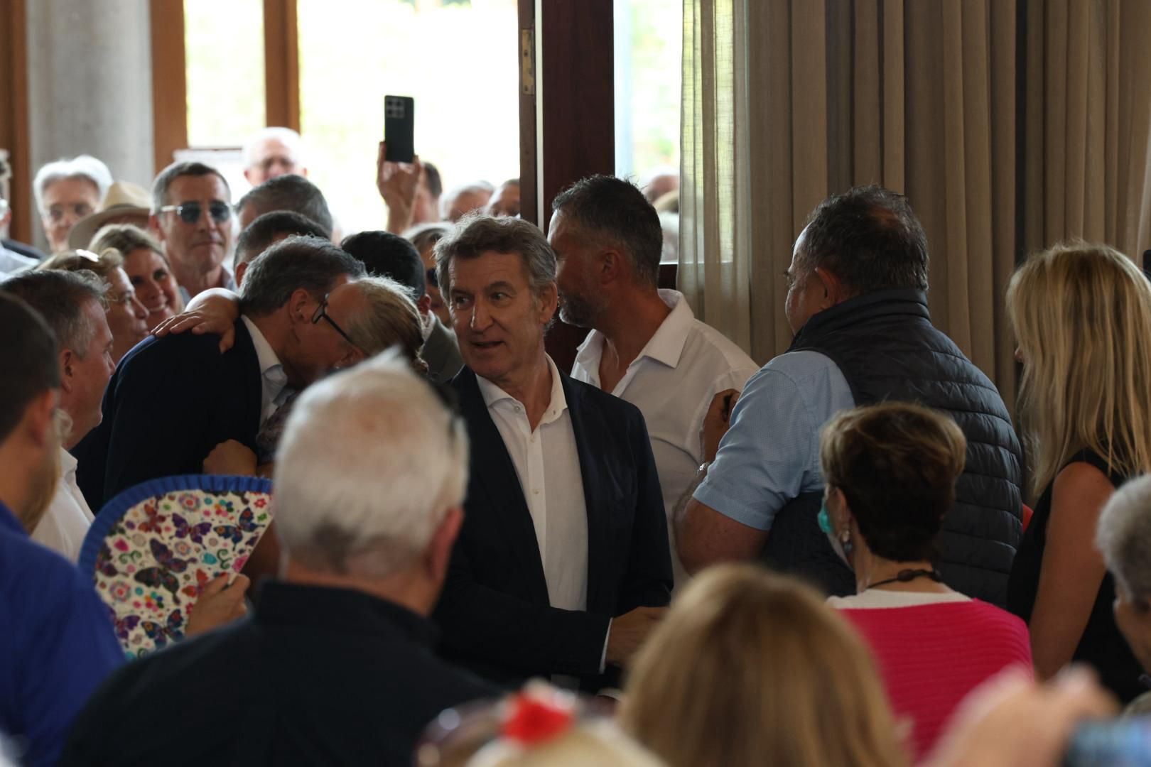 Feijóo atrae masas en el acto del Partido Popular en Las Palmas de Gran Canaria