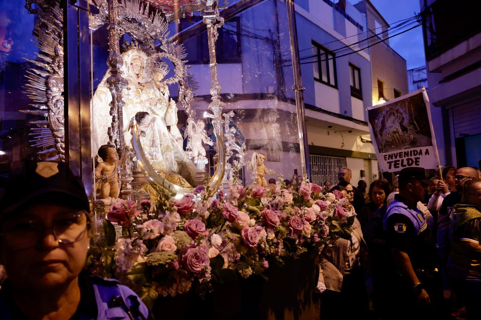 Telde recibe a la Virgen del Pino
