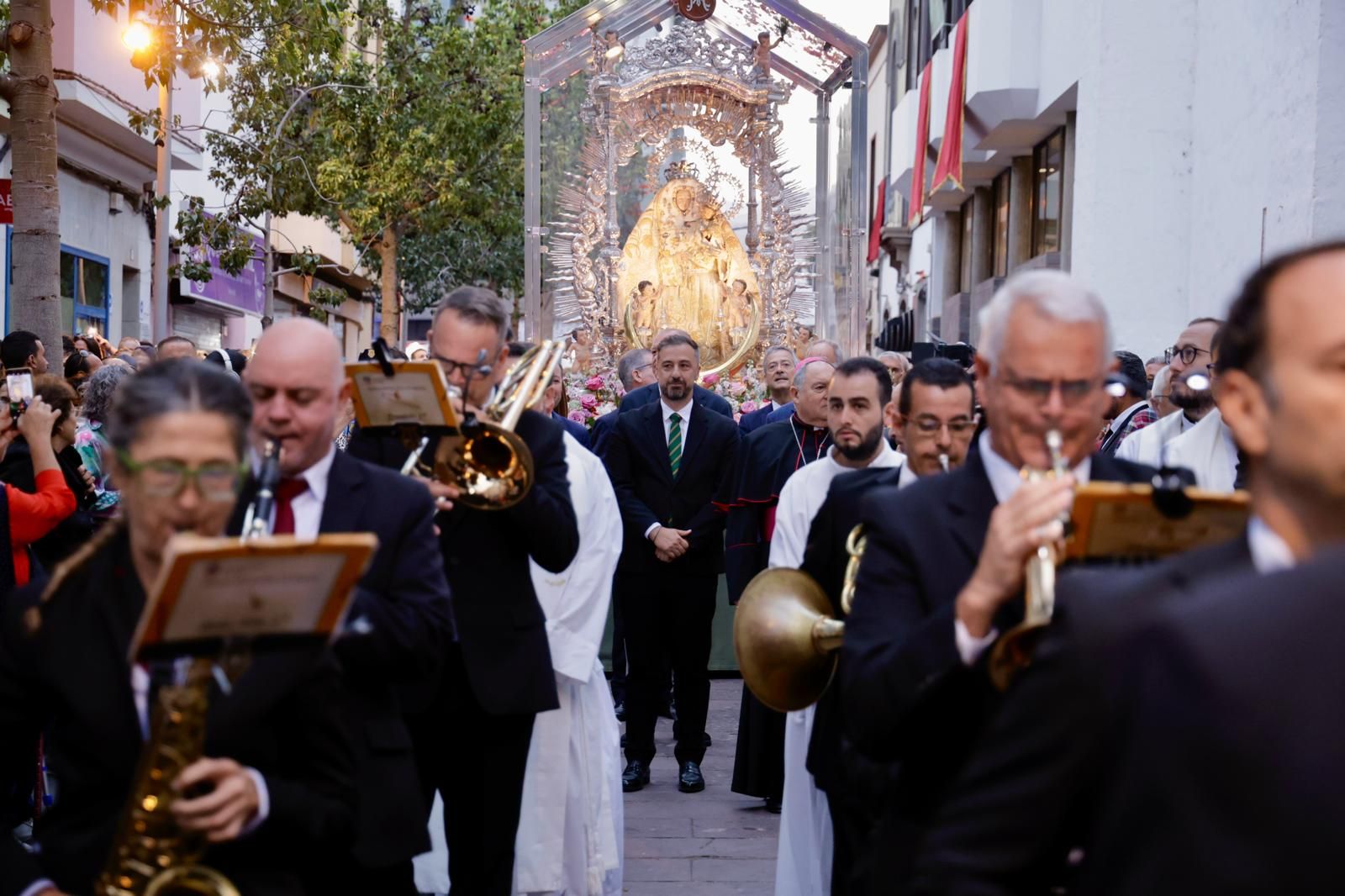 Telde recibe a la Virgen del Pino