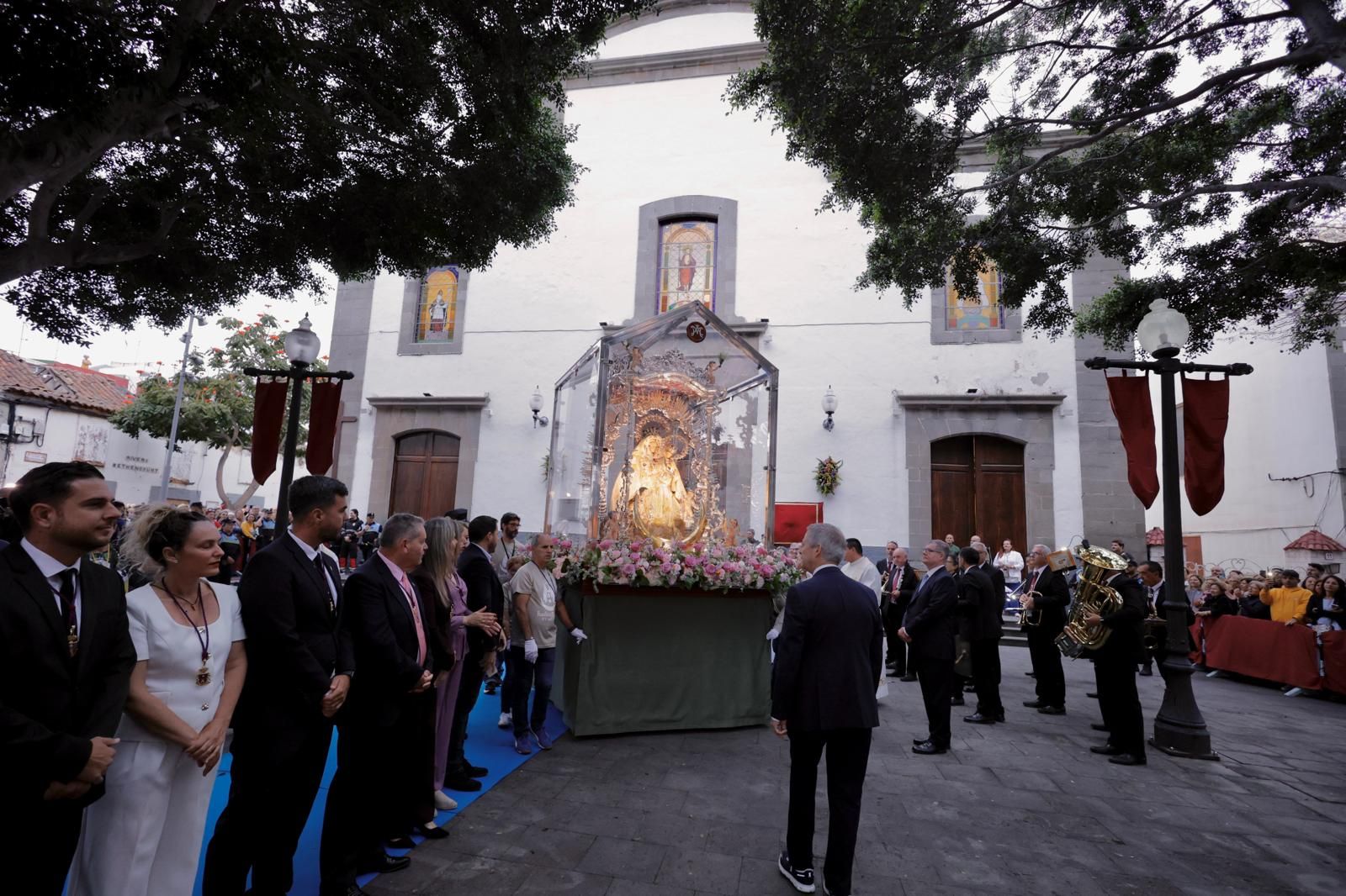 Telde recibe a la Virgen del Pino