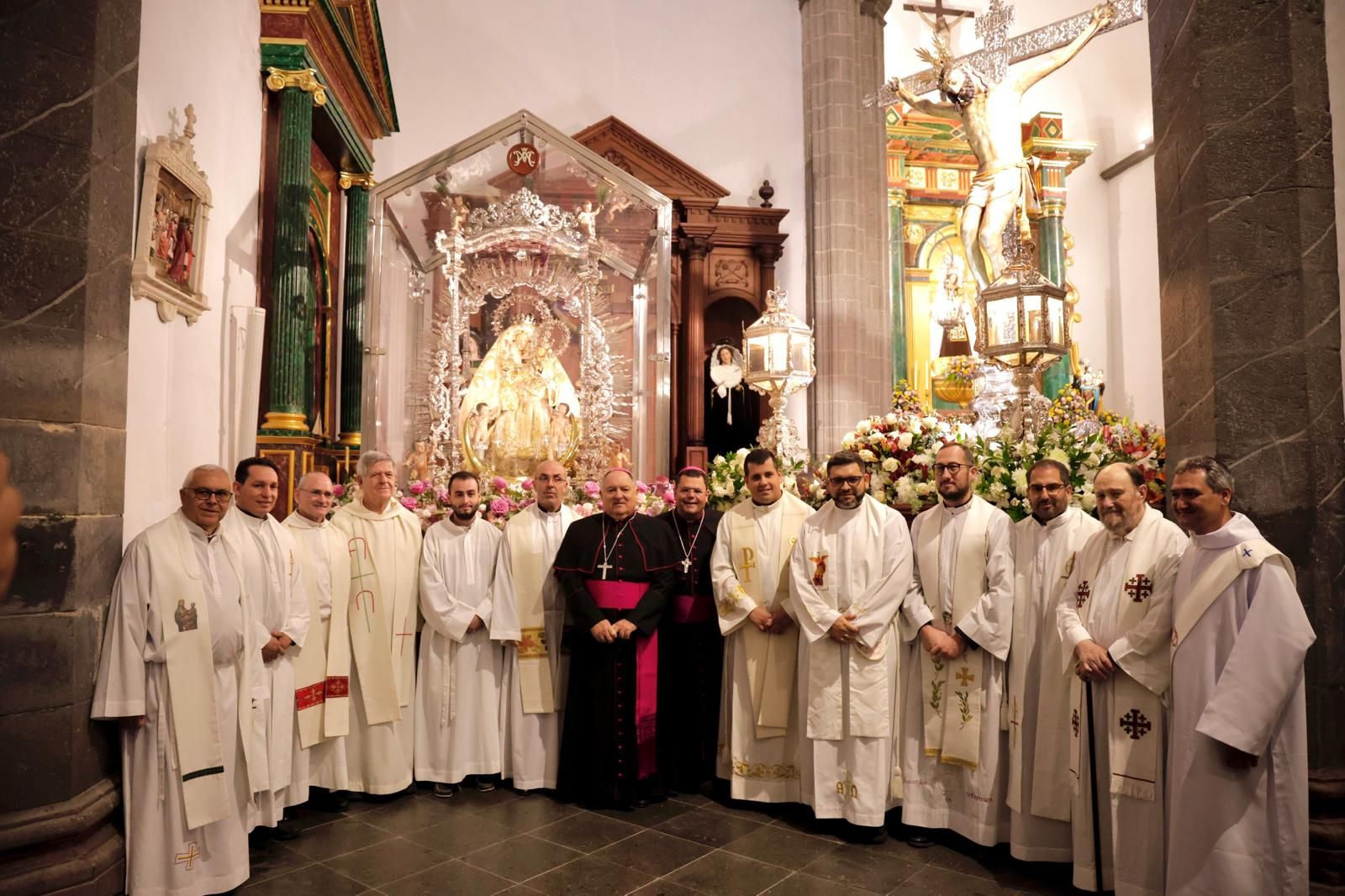 Telde recibe a la Virgen del Pino