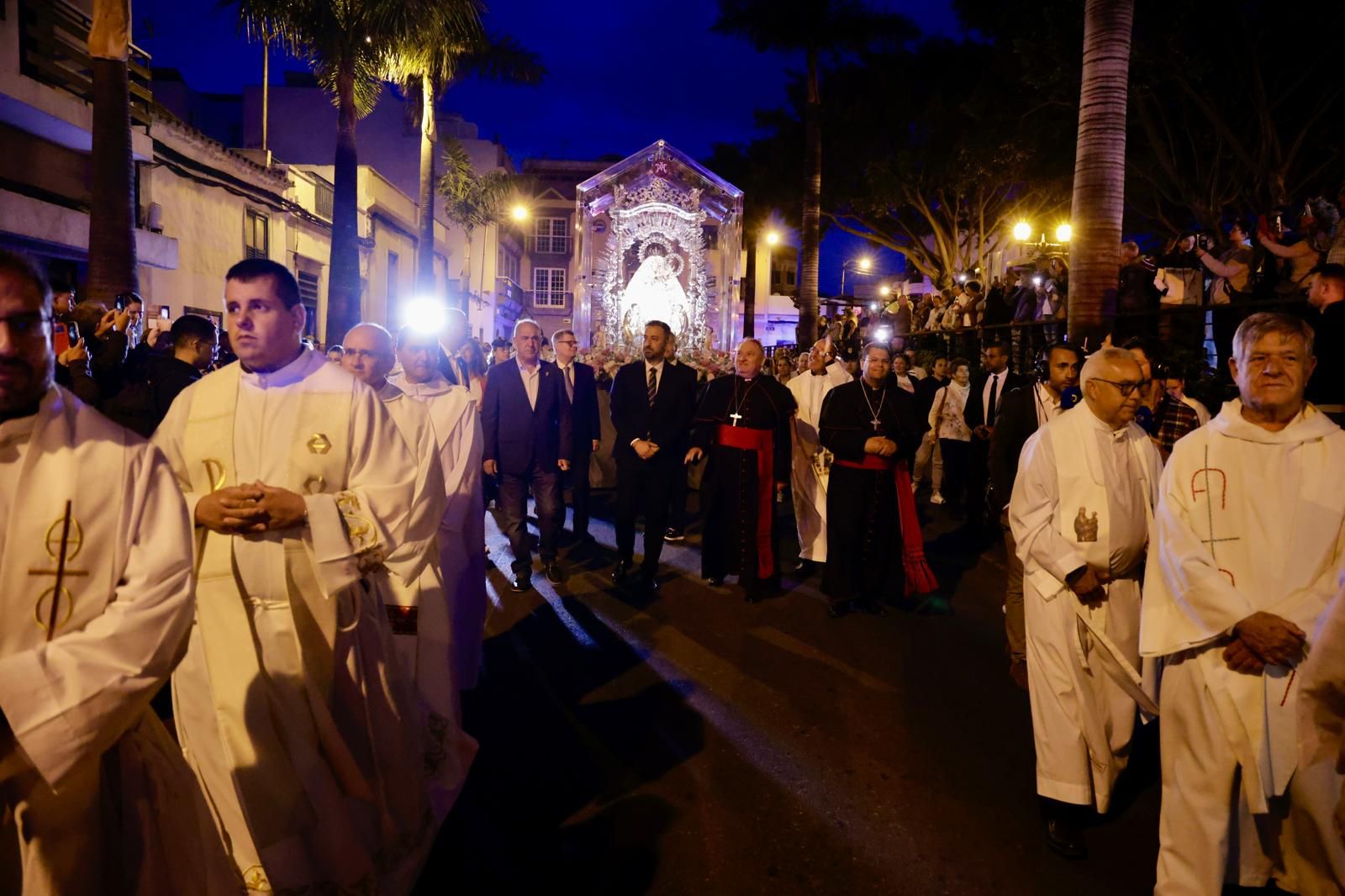 Telde recibe a la Virgen del Pino