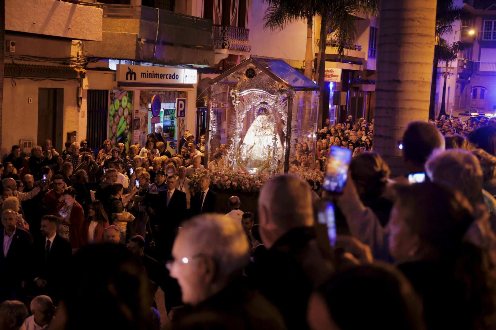 Telde recibe a la Virgen del Pino
