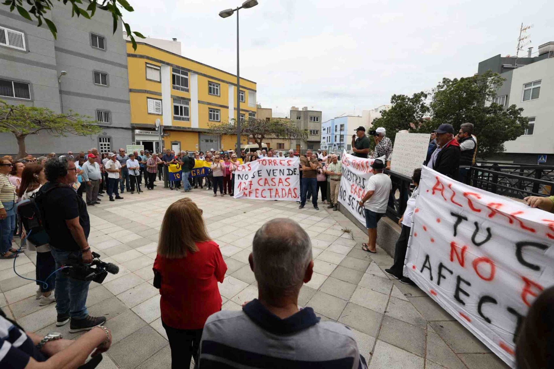 Las protestas de El barrio de Las Torres contra el Plan General, en imágenes