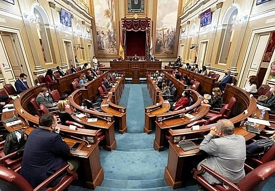 Archivo de una de las sesión plenaria en la Cámara.