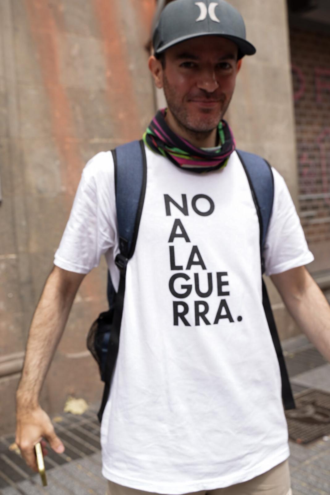 Manifestación antimilitarista en Las Palmas de Gran Canaria