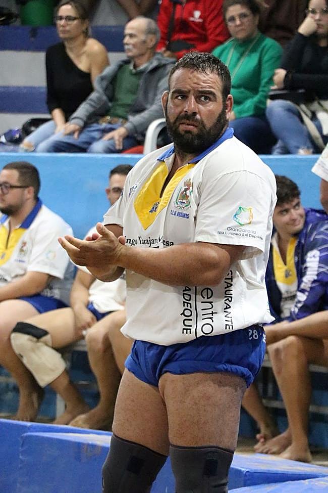 Aitor Lorenzo, puntal del Agüimes.