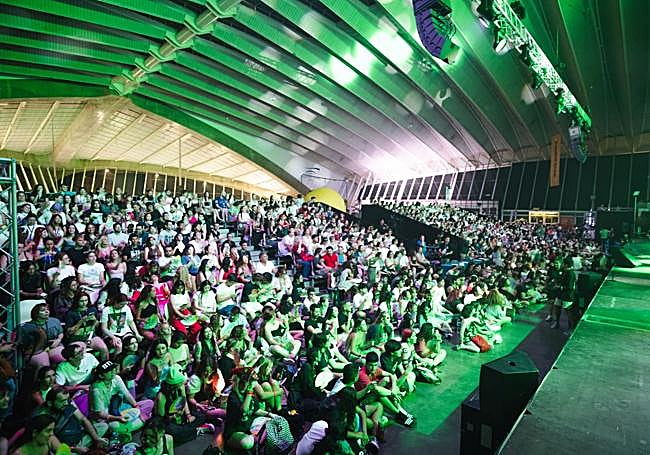 Escenario del Gaming Experience de Tenerife.