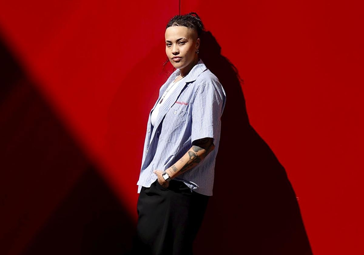 La artista grancanaria Liane.