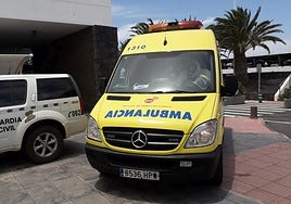 Ambulancia del Servicio de Urgencias Canario (SUC).